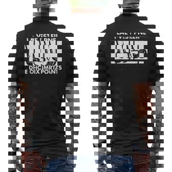 Golf Humourie Est Pleine De Choix Importants Golfeur T-shirt imprimé au dos - Cadeauxyz