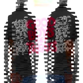 Good Boys Get Treats Pet Trainer Animal Men's T-shirt Back Print | Mazezy