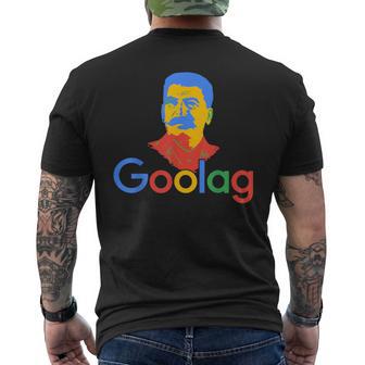 Goolag Soviet Era Political Joke Free Speech Stalin Men's T-shirt Back Print - Thegiftio UK
