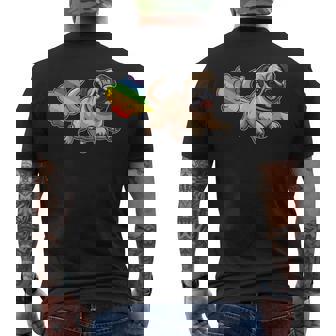 Graciosa Perro Doglover Perros Carlino Cachorro Mascota Pug Camiseta Hombre Estampado Espalda - Regaloses