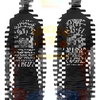 Gráfico Rústico De Tractores Combinado Con Amor A La Cerveza Camiseta Hombre Estampado Espalda - Regaloses