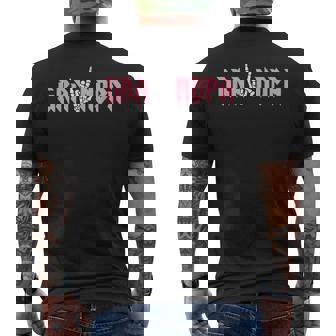 Grandpa Of The Bad Two The Bone Birthday 2 Years Old Men's T-shirt Back Print - Monsterry