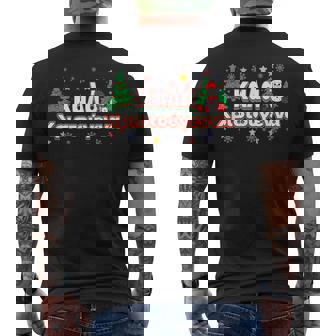 Grèce Joyeux Noël Grec Kala Christouyenna T-shirt imprimé au dos - Cadeauxyz