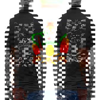 Grow A Garden Gamer Fruit Palm Monkey Pet Candy Blossom Men's T-shirt Back Print - Thegiftio