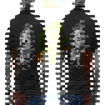 Guitare Chou-Fleur T-shirt imprimé au dos - Cadeauxyz