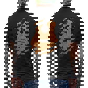 Guitarra Música Músico Regalos Para Guitarristas Camiseta Hombre Estampado Espalda - Regaloses