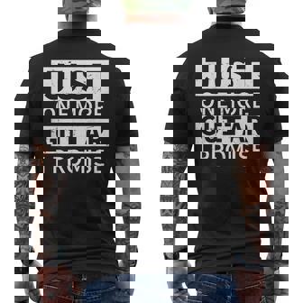 Guitarrasolo Una Guitarra Más Prometo Regalo Para Los Amantes De La Guitarra Camiseta Hombre Estampado Espalda - Regaloses