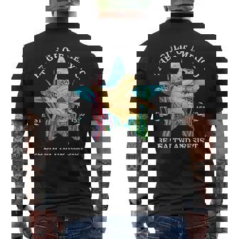 Gulf Of Mexico Turtle Salty Resist Men's T-shirt Back Print | Seseable CA