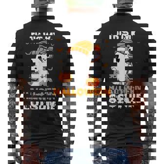 This Is My Halloween Costume Halloween Ghost Men's T-shirt Back Print | Seseable FR