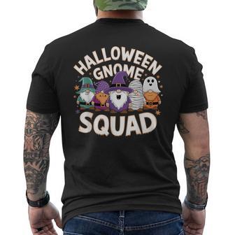 Halloween Gnome Squad Cute Group Family Costume Men's T-shirt Back Print - Thegiftio UK