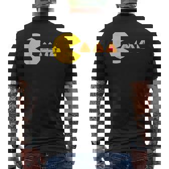 Happy Purim Costume Video Game Eating Hamantashen Jewish Men's T-shirt Back Print | Seseable UK