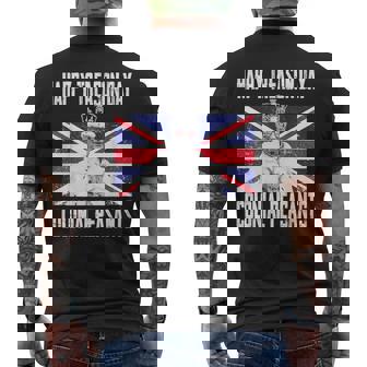 Happy Treason Day King Charles Iii British 4Th Of July Men's T-shirt Back Print - Thegiftio