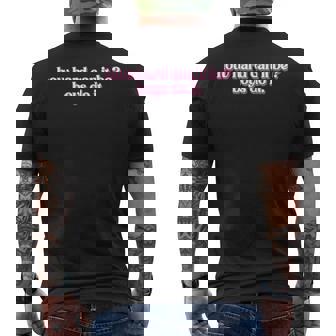 How Hard Can It Be Boys Do It Inspirational Quote Men's T-shirt Back Print | Mazezy