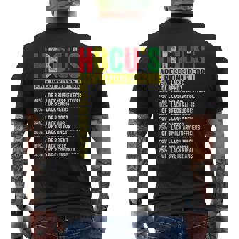 Hbcu Graduate Success Statistics Historically Black Colleges Men's T-shirt Back Print - Thegiftio