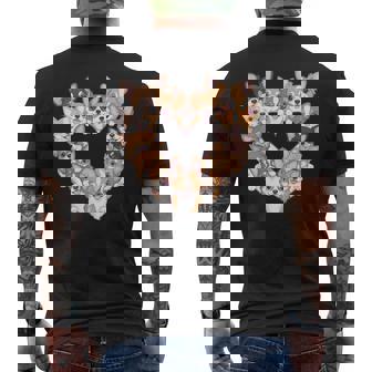 Heart Chihuahua Chihuahuas Chi Men's T-shirt Back Print | Mazezy