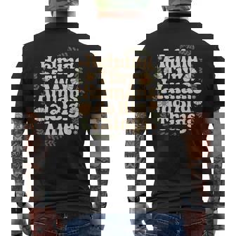 Helping Tiny Human Do Big Things Men's T-shirt Back Print | Seseable UK