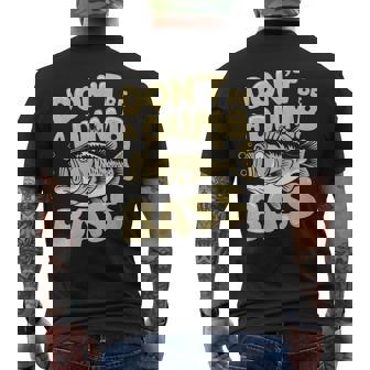 Hilarious Fisherman & Angler Humor Apparel Black Small Short Sleeve Crew Neck All Seasons Men's T-shirt Back Print | Mazezy