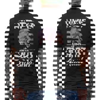 Hippos Are Mypirit アニマルシャツ – Hippos Lover メンズTシャツ バックプリント - Kawaiitshirt