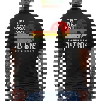 Ho Tennis Divertenti Regali Tennista Giocatori Di Tennis T-shirt da uomo con stampa posteriore - Novitaregali