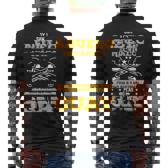 Hombre Cita Divertida Día Del Padre Para Un Abuelo Mecánico Camiseta Hombre Estampado Espalda - Regaloses