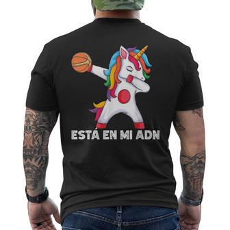 Hombre Divertido Baloncesto Está En Mi Adn Basketball Camiseta Hombre Estampado Espalda - Regaloses