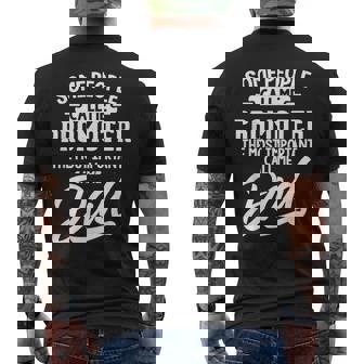 Hombre El Regalo Más Importante Del Día Del Padre Del Padre Del Promotor Camiseta Hombre Estampado Espalda - Regaloses