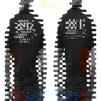 Hombre Futuro Abuelo Anuncio Nieto Expectante Abuelo Camiseta Hombre Estampado Espalda - Regaloses