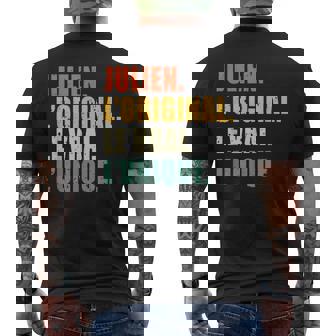 Homme Julien L'original Lerai L'unique Cadeau Personnalisé T-shirt imprimé au dos - Cadeauxyz