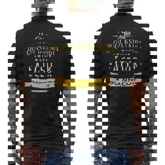 Homme Meilleur Facteur Du Monde Cadeau Facteur Homme Humour T-shirt imprimé au dos - Cadeauxyz