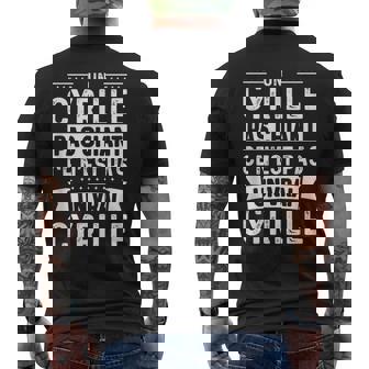 Homme Phrase Drôle Personnalisée Humoristique Homme Chiant Cyrille T-shirt imprimé au dos - Cadeauxyz