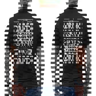 Homme Phrase Drôle Personnalisée Humoristique Homme Chiant Dimitri T-shirt imprimé au dos - Cadeauxyz