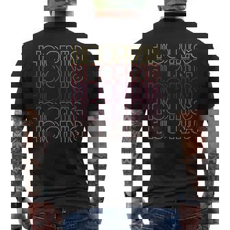 Hooping Repeat Hooping Lover Hula Hoop Dancer Outfit Men's Back Print T-Shirt | Mazezy