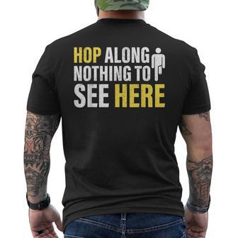 Hop Along Nothing To See Here Ampu Men's T-shirt Back Print - Monsterry