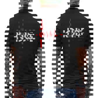 House Music ディープハウス ソウルフルハウス メンズTシャツ バックプリント - Kawaiitshirt