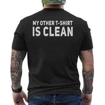 Humoristique Avec Inscription My Other Is Clean T-shirt imprimé au dos - Cadeauxyz