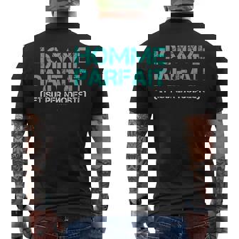 Humour Cadeau Homme Parfait Et Modeste T-shirt imprimé au dos - Cadeauxyz