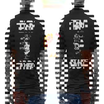 Humour Dindes Citation Animaux Team Dinde T-shirt imprimé au dos - Cadeauxyz