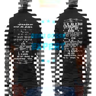 Humour Expert Et Beau Gosse Cadeau Métier T-shirt imprimé au dos - Cadeauxyz