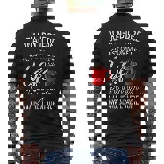 Humour Jean-Pierre Comme Le Café Il A Un Grain Phrase Drôle T-shirt imprimé au dos - Cadeauxyz