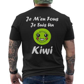 Humour Kiwi Fruit Je M'en Fous Jeuis Un Kiwi T-shirt imprimé au dos - Cadeauxyz
