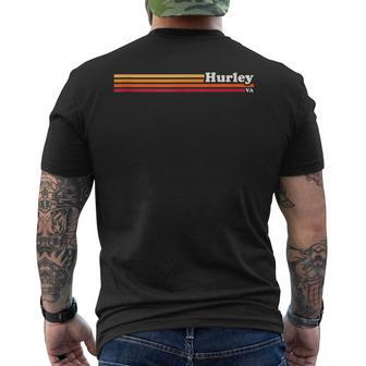 Hurley Ky Vintage Sunset Retro Men's T-shirt Back Print | Mazezy