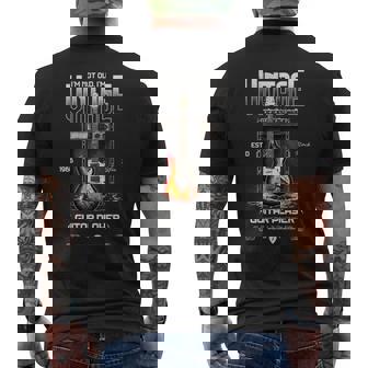 I'm Not Old I'm ヴィンテージ レトロ 1966 ギター 長袖tシャツ メンズTシャツ バックプリント - Kawaiitshirt