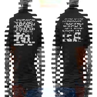 Ich Hab Daschonerstanden 面白いドイツ語の言葉 長袖tシャツ メンズTシャツ バックプリント - Kawaiitshirt