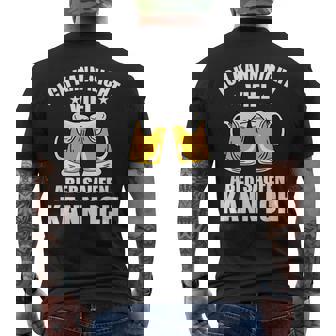 Ich Kann Nichtiel Aberaufen Kann Ich Birracritta Birra T-shirt da uomo con stampa posteriore - Novitaregali