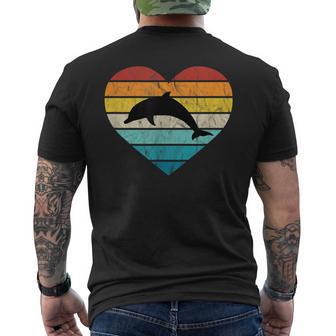 Ich Liebe Delfine Im Meer Aquarium Ozean Meerestier Delphin T-Shirt mit Rückendruck - Geschenkecke