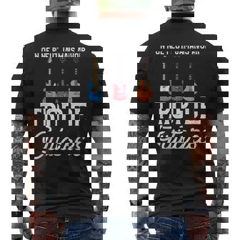 Idée Cadeau Drôle De Musique De Guitare Pour Un Guitariste T-shirt imprimé au dos - Cadeauxyz