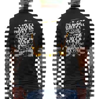 Idée Cadeau Grand-Père Rock'n Roll Rockeur Papy Humour T-shirt imprimé au dos - Cadeauxyz