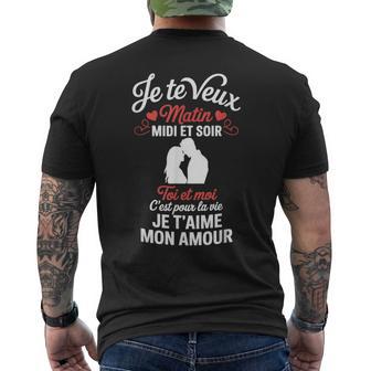 Idée Drole Amour Couple Assortistalentin T-shirt imprimé au dos - Cadeauxyz