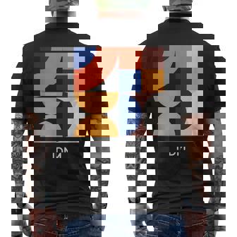 IDM Techno Music Retro Raver EDM Party 90s Men's Back Print T-Shirt | Mazezy