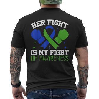 Iih Awareness Her His Fight Is My Fight Men's T-shirt Back Print - Thegiftio UK